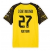 Camiseta Borussia Dortmund Karim Adeyemi #27 Primera Equipación Replica 2025-26 mangas cortas